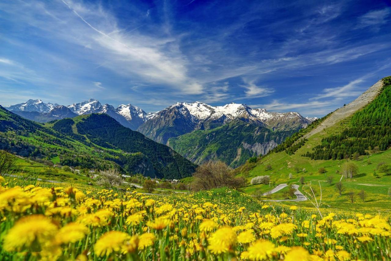 Hotel Le Chamois Alpe d'Huez Exterior foto