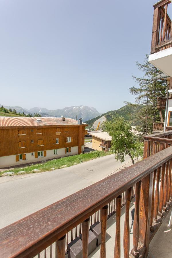 Hotel Le Chamois Alpe d'Huez Exterior foto