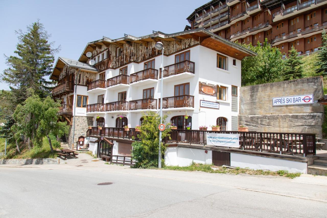 Hotel Le Chamois Alpe d'Huez Exterior foto