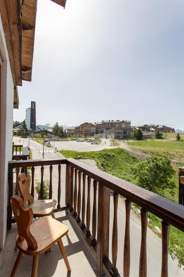 Hotel Le Chamois Alpe d'Huez Exterior foto